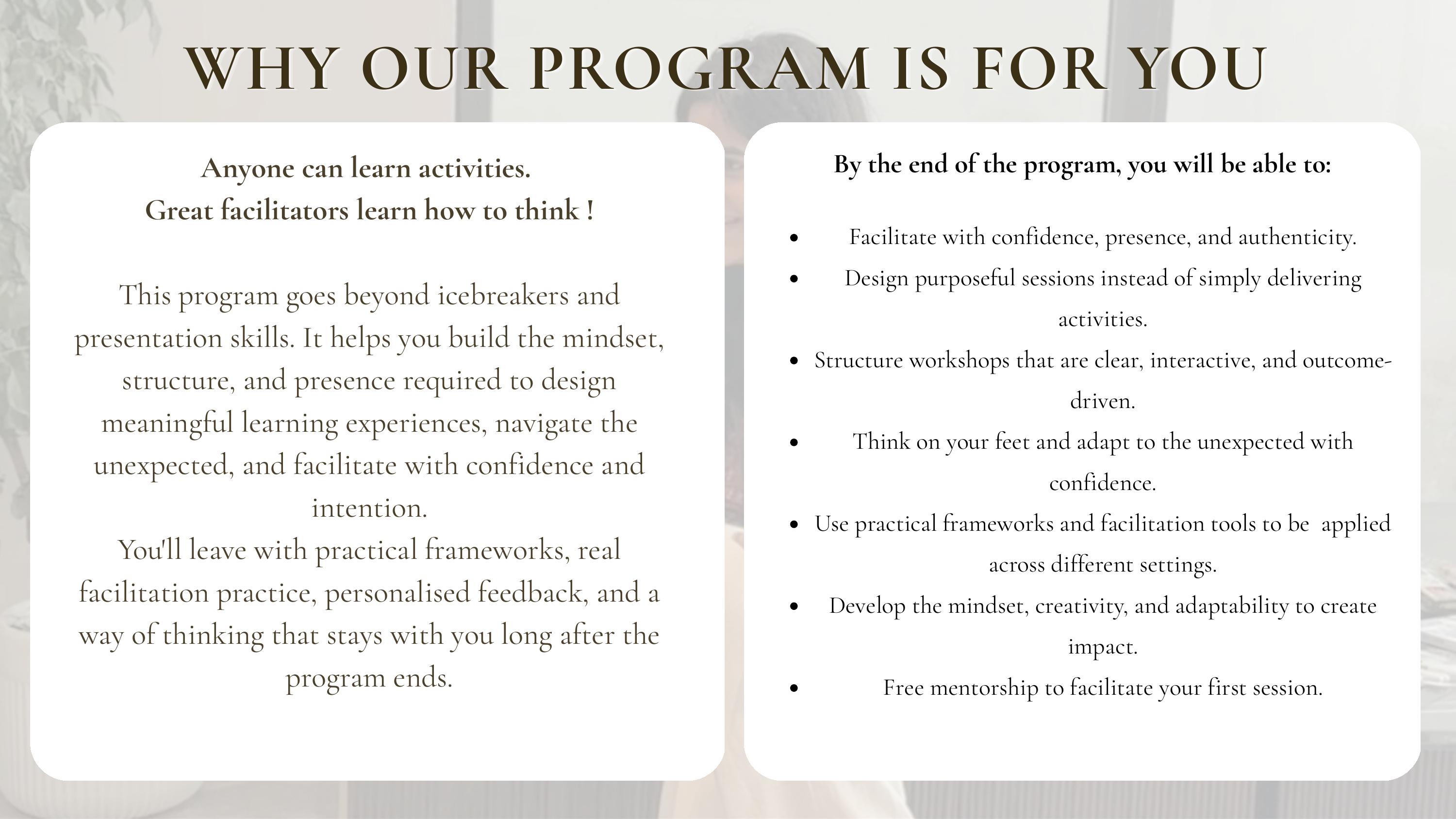 Facilitator Page 2