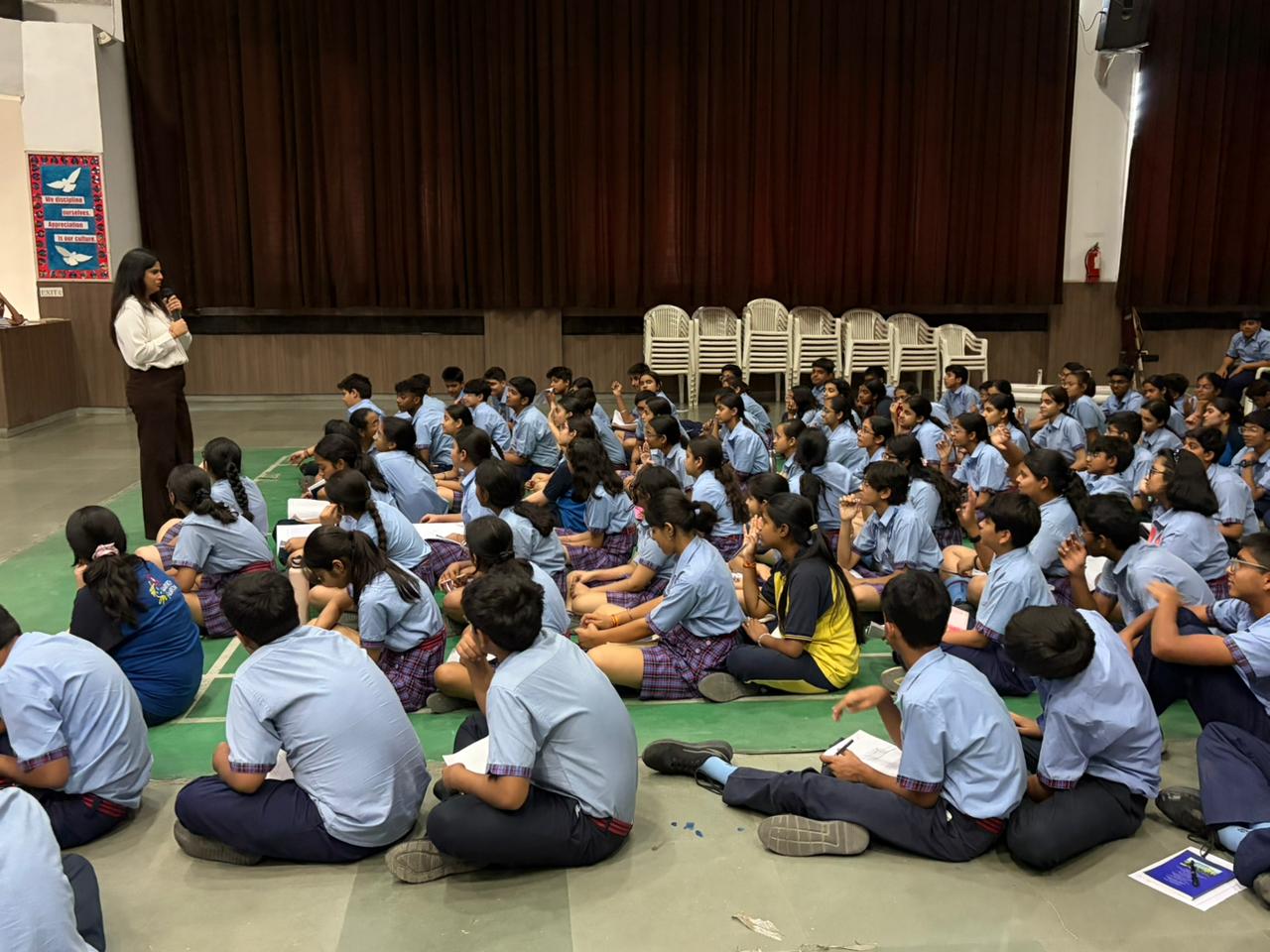 Students engaged during the Mudoorjaa workshop